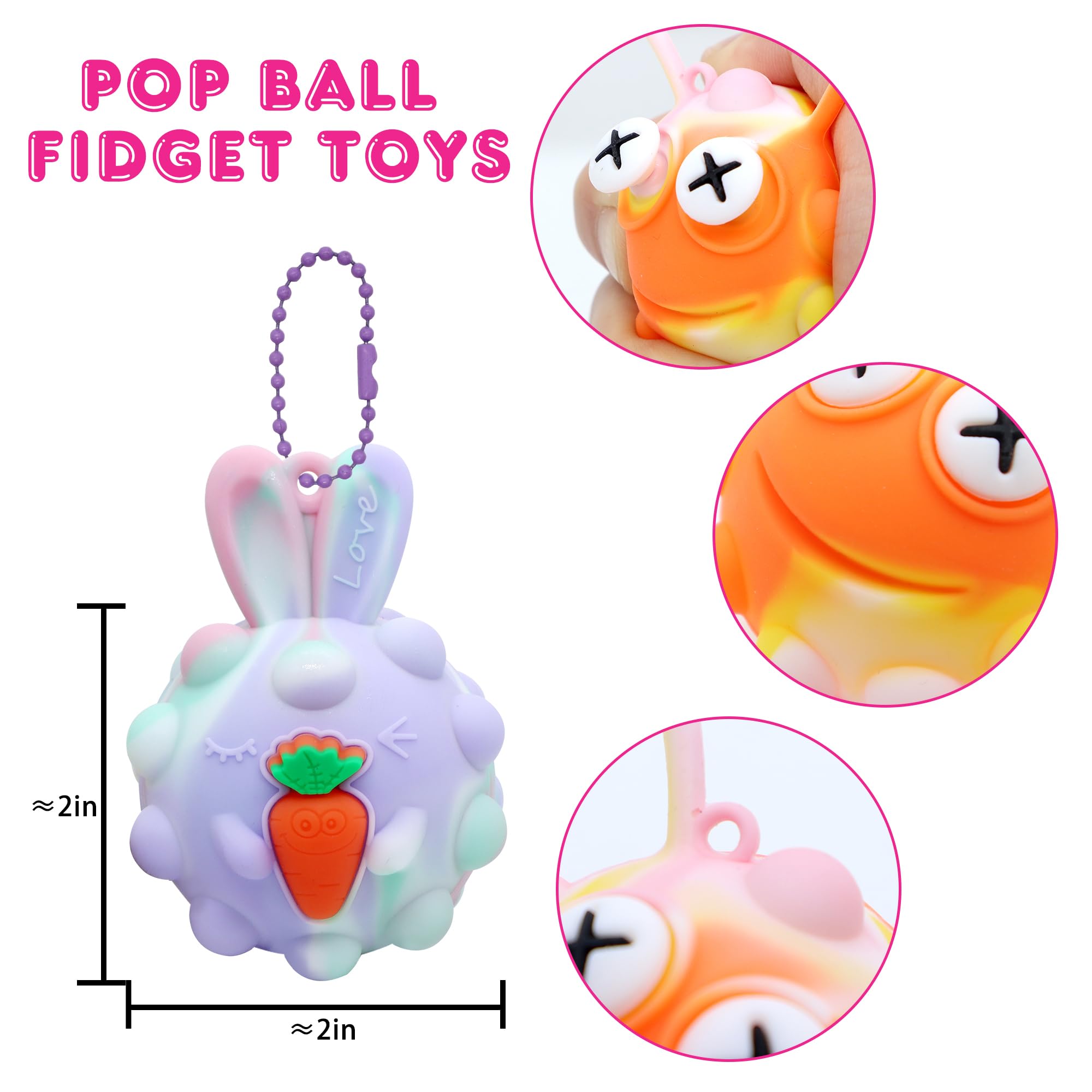 KissFree 3D pop balls fidget toy offers tactile fun and focus