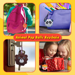 KissFree Animal Pop Balls used as party favors for kids at events