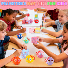 KissFree valentines party favors offer interactive pop-ball play