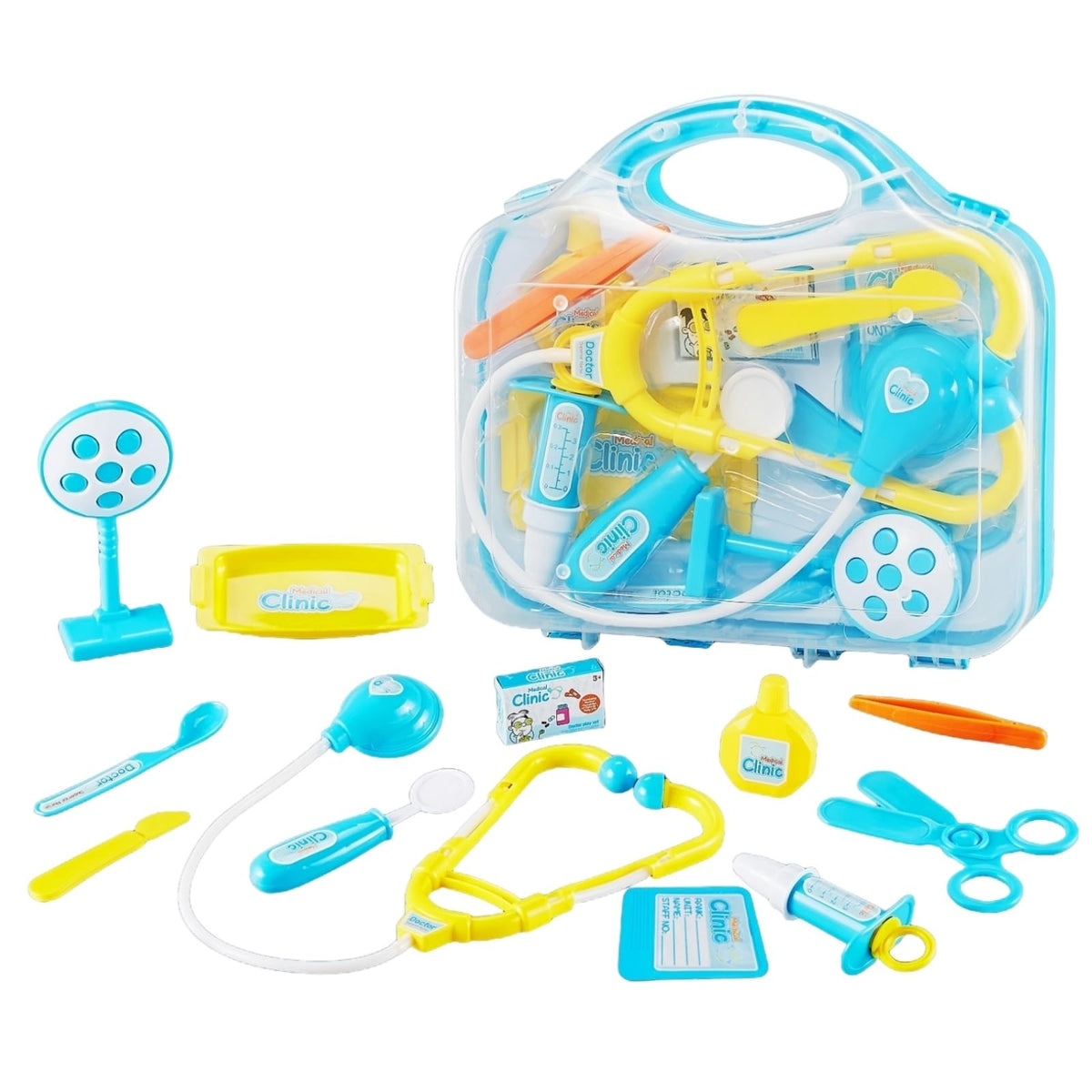 Kiszo toddler doctor kit stethoscope for realistic pretend medical play