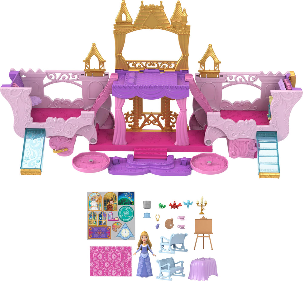 Disney Princess kitchen crafting space and art table for creative activities