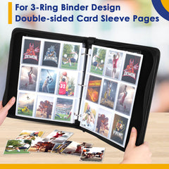 Kitoyz archival-safe sleeves visible for clear card viewing.