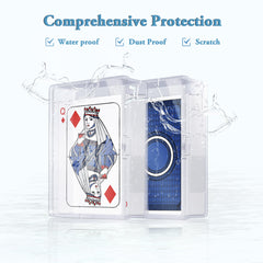 Inside view of Kitoyz card case with cards arranged for easy access