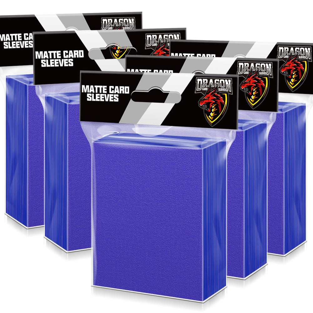 Kitoyz blue card sleeves packaging protecting trading cards