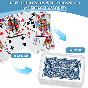  Kitoyz six-pack packaging of clear storage boxes ready for card collection