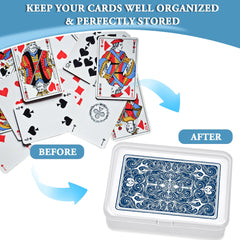  Kitoyz six-pack packaging of clear storage boxes ready for card collection