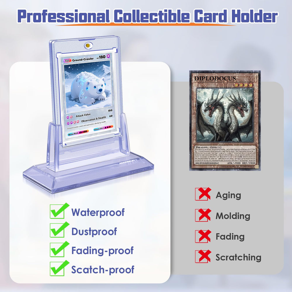 Kitoyz dustproof case keeps cards safe and visible