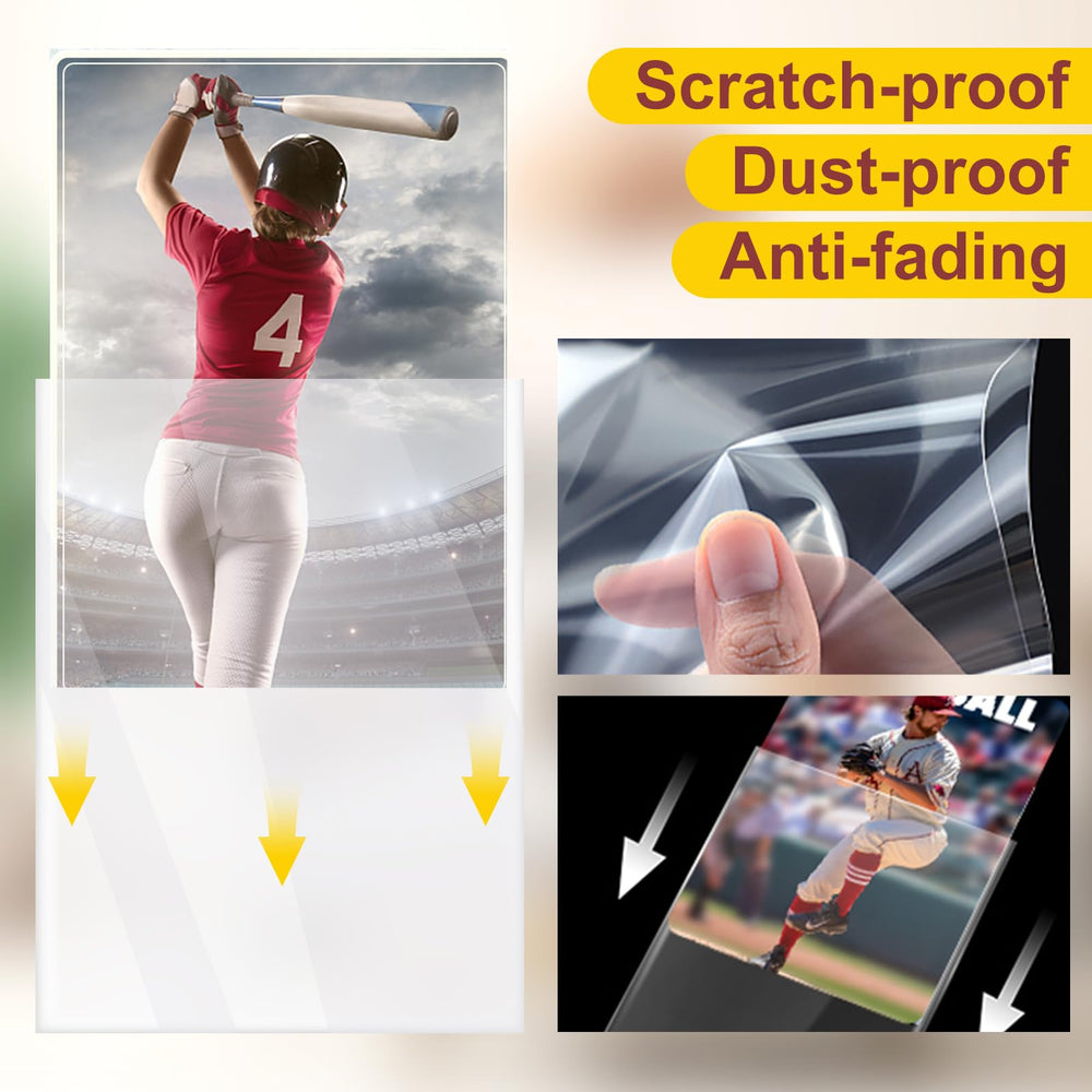 Kitoyz game card sleeves preserve playables with clear visibility for quick selection.