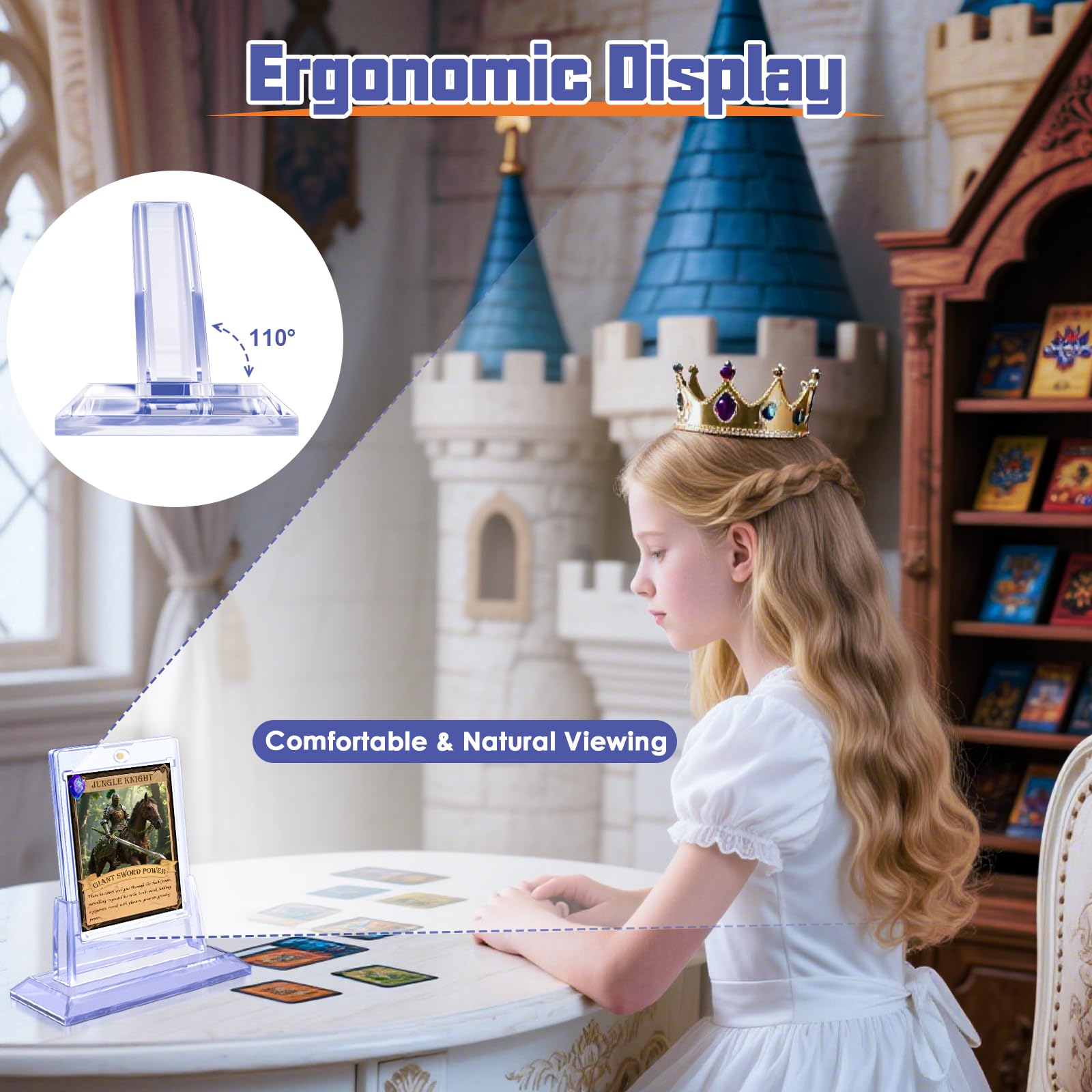 Kitoyz magnet design enables quick access and display.