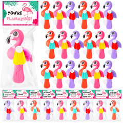 Kittmip flamingo mini fan pack for summer gifting.