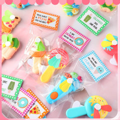 Kittmip mini handheld fans in multicolor for portable cooling.