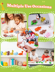 KittyCode rabbit figurine cute design for home or school play