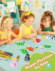 KittyCode turtle figurine with jointed design for on the go fun