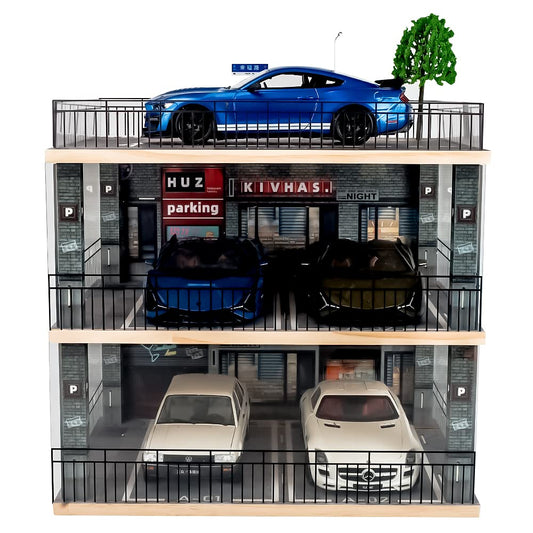 Kivcmds parking lot scene background enhances realistic model presentation
