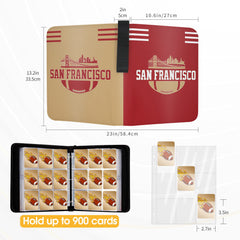 KivolFun 900 pocket capacity for extensive card collections.