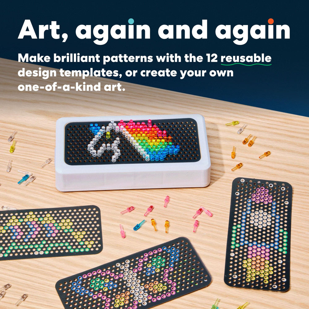 KiwiCo Pixel Art Kit 20+ designs offer endless color-friendly projects