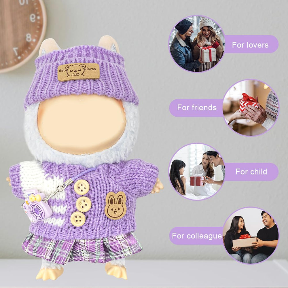 KIYEREE cute doll attire for daily wear and display
