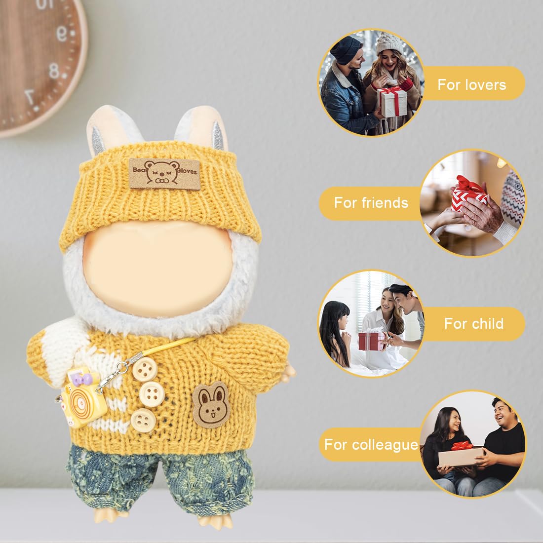 KIYEREE gift-ready packaging makes a thoughtful present for doll lovers.