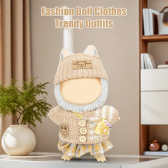 KIYEREE crochet doll outfit shows soft texture and vibrant color detail