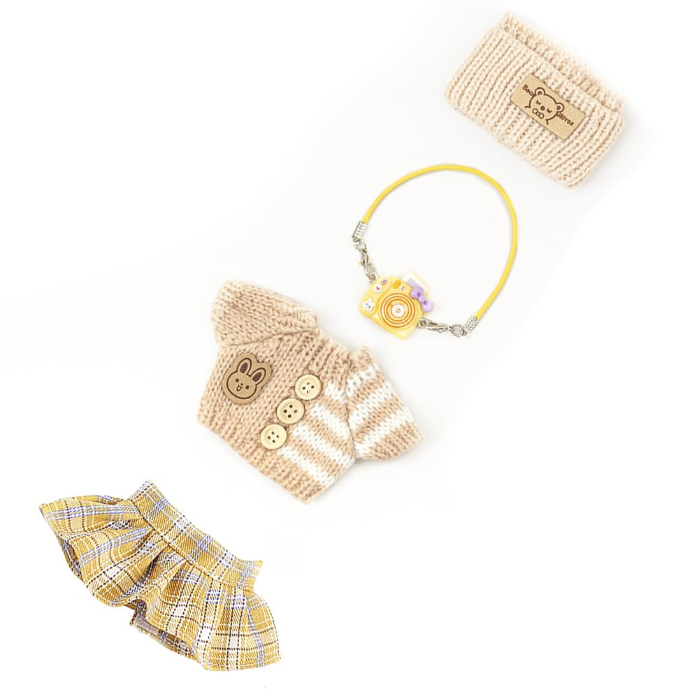 KIYEREE Lububu outfit accessories enhance imaginative play and display