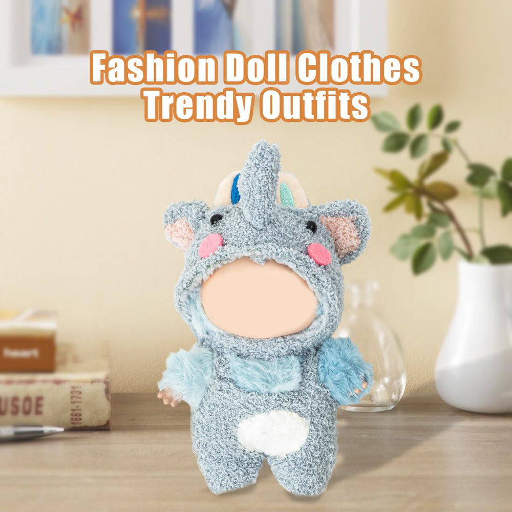 Vivid colors and lightweight fabric for Lububu 17cm dolls.