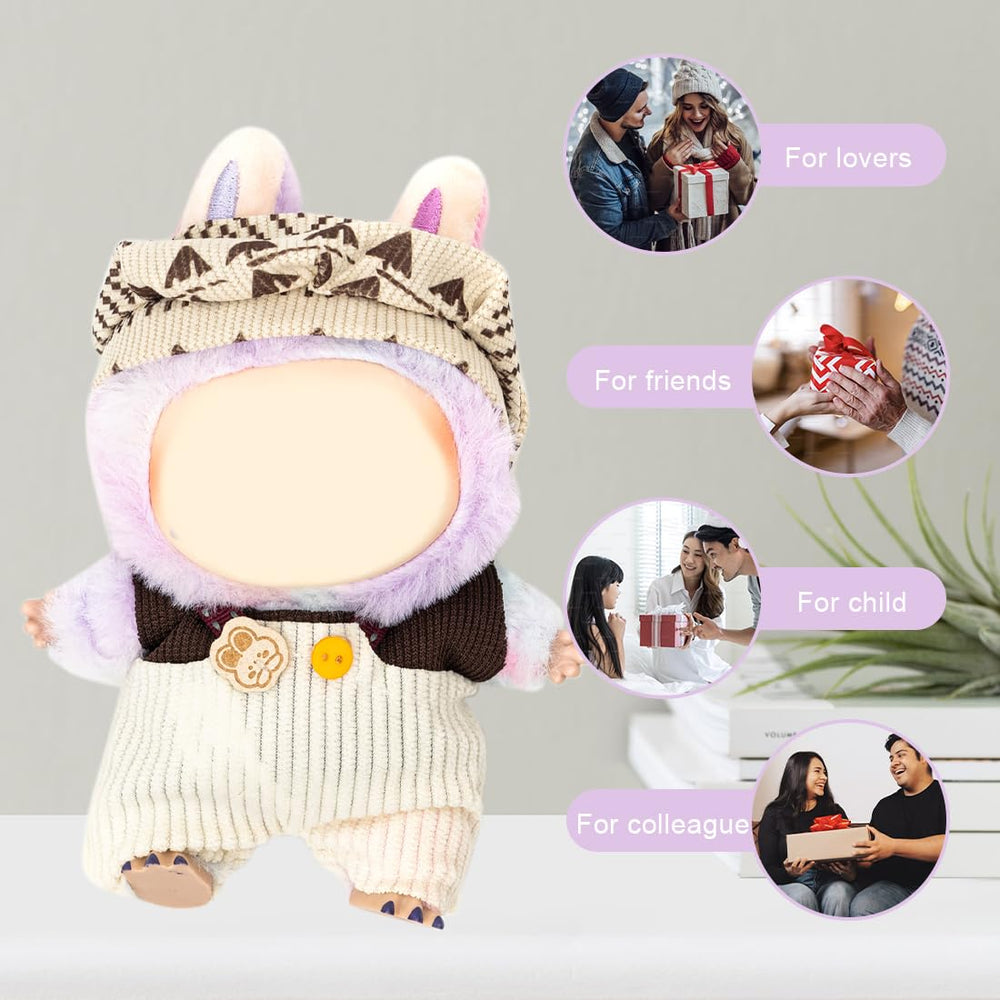 KIYEREE Lububu 17cm doll easy-dress set for quick styling sessions.