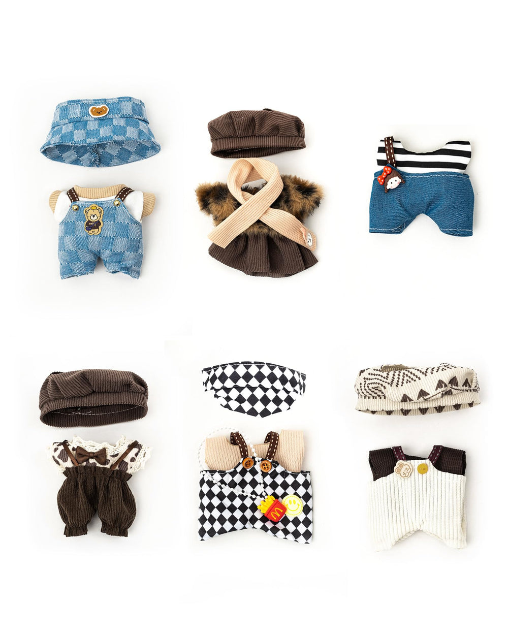 KIYEREE Lububu 17cm doll set inspires imaginative styling and careful storage.