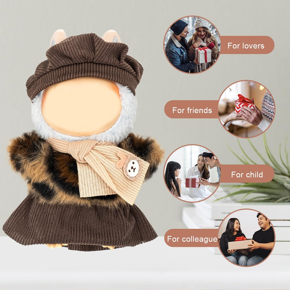 KIYEREE Lububu doll dress-up set offers complete looks for gifting.