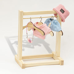 KIYEREE Lububu doll outfits with accessories for creative play.