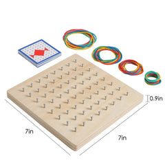 Kizh rubber bands in multiple colors ready for color-coded patterns.