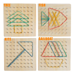 Kizh umbrella-head pins secure bands for stable geometric construction.