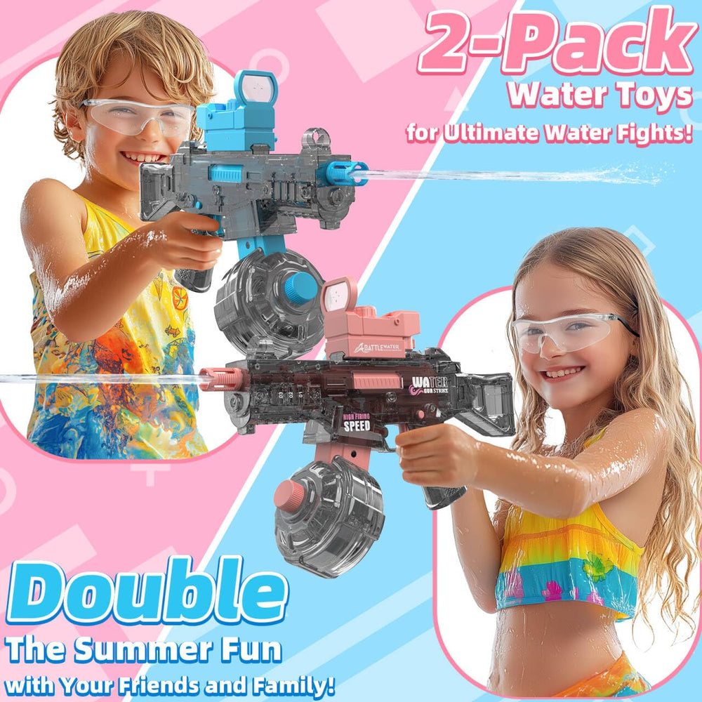 KIZJORYA 2-pack side view with ergonomic grip for precise aiming.