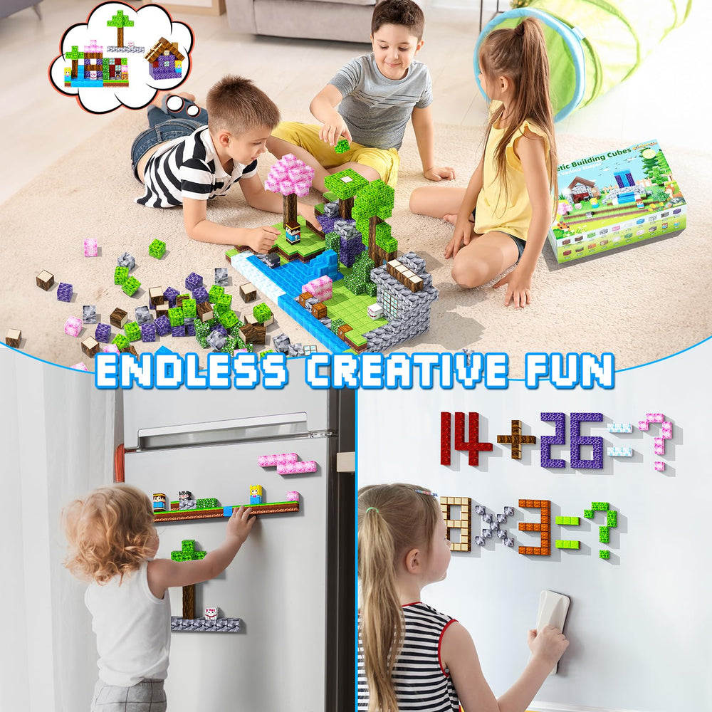 KIZJORYA versatile gift set for birthdays and holidays inspires budding builders.