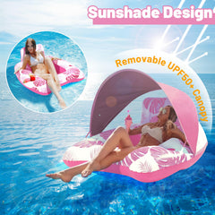 KIZJORYA cooling mesh seat helps stay cool in direct sun.