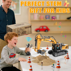 KIZJORYA gift-worthy construction toy for kids 6–12.