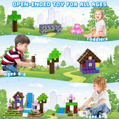 KIZJORYA open-ended play with magnetic blocks supports creative world-building.