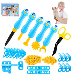Kizmore Cardboard Cutter kids toolset enables creative construction play.