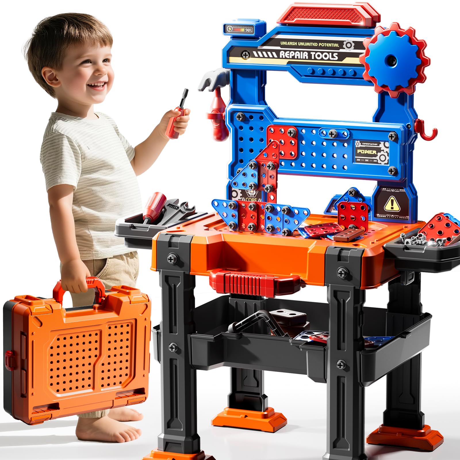 KIZONLY favorite for boys and girls who love hands on building and play.