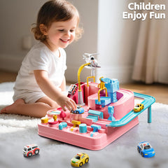 KIZONLY color-coded obstacles highlight color recognition during play.