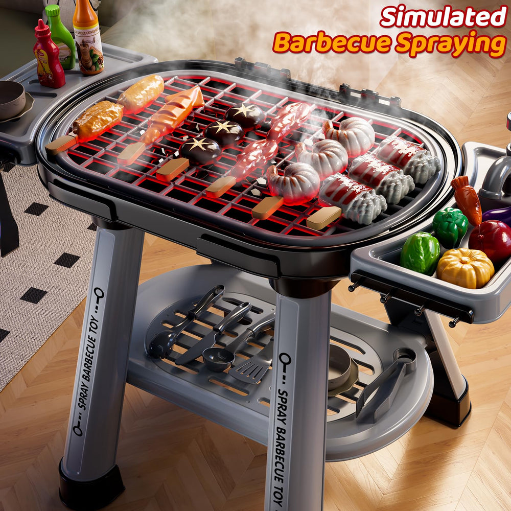 KIZONLY Easy-assembly kitchen set for quick family playtime