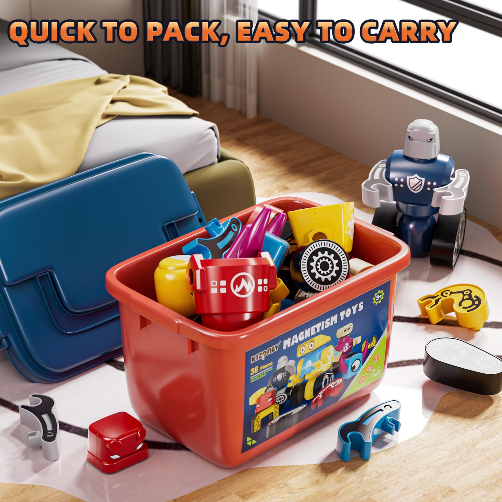KIZONLY educational magnets toy play sparks imaginative learning experiences