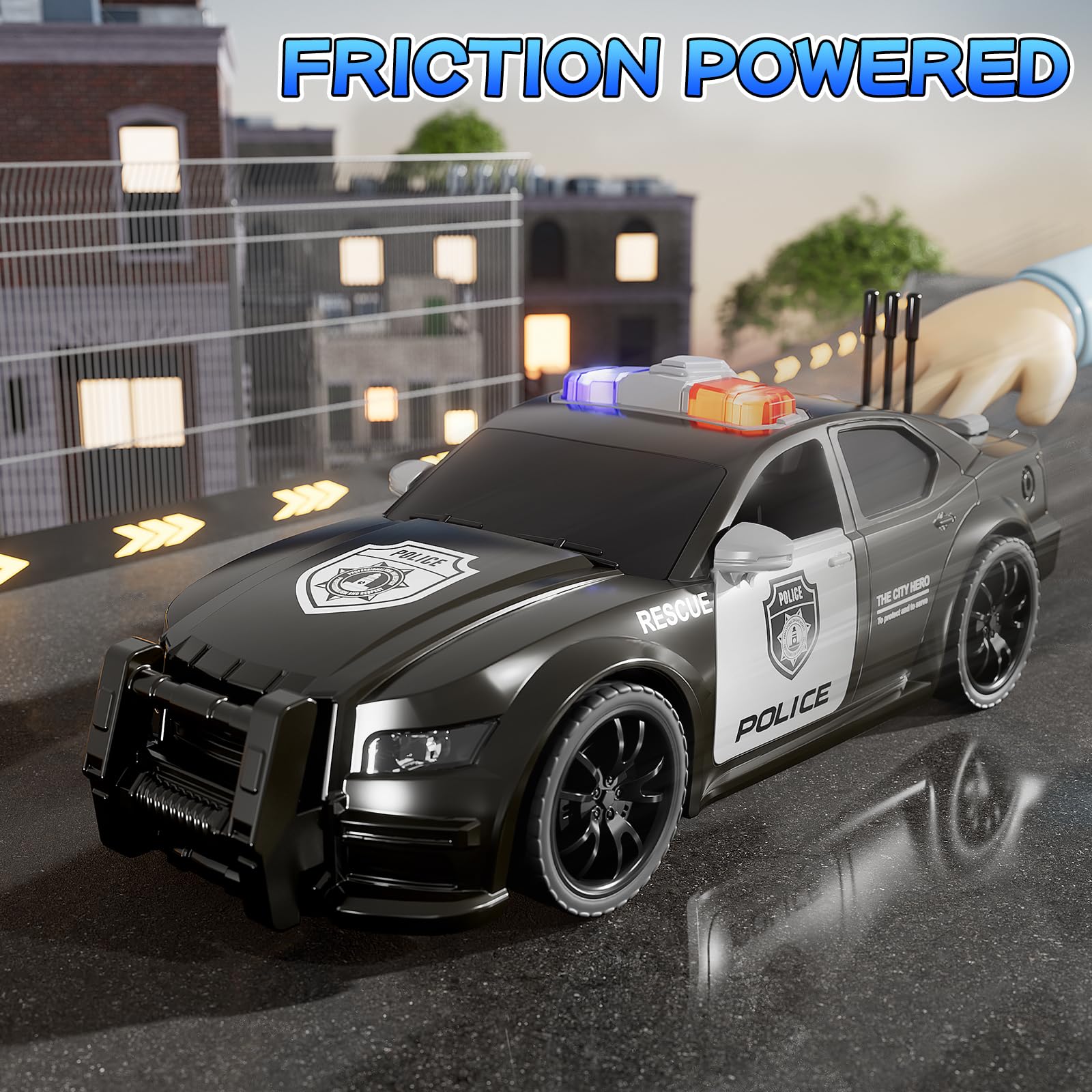 KIZONLY emergency vehicle playset inspires family play and storytelling sessions