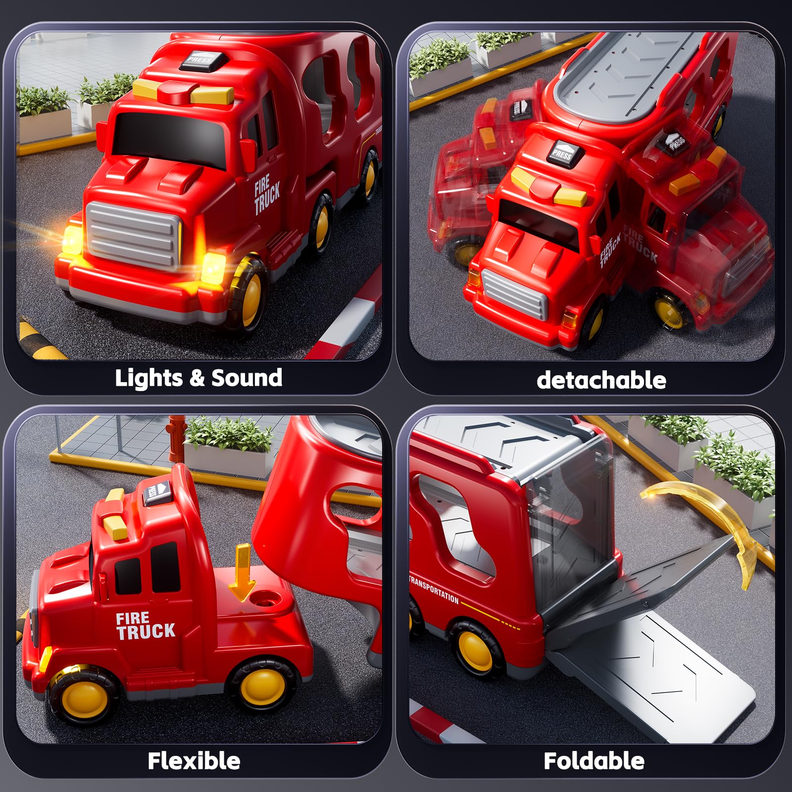 KIZONLY rotating cab for obstacle navigation during play
