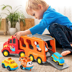 KIZONLY friction-powered cars roll smoothly for shared play