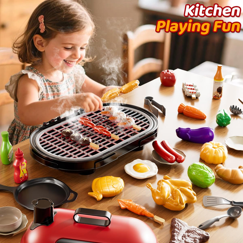 KIZONLY Outdoor Kitchen Playset suitable for indoor or outdoor use