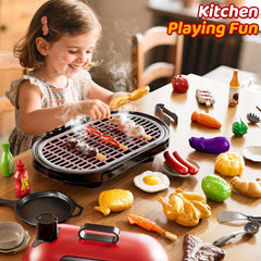 KIZONLY Outdoor Kitchen Playset suitable for indoor or outdoor use