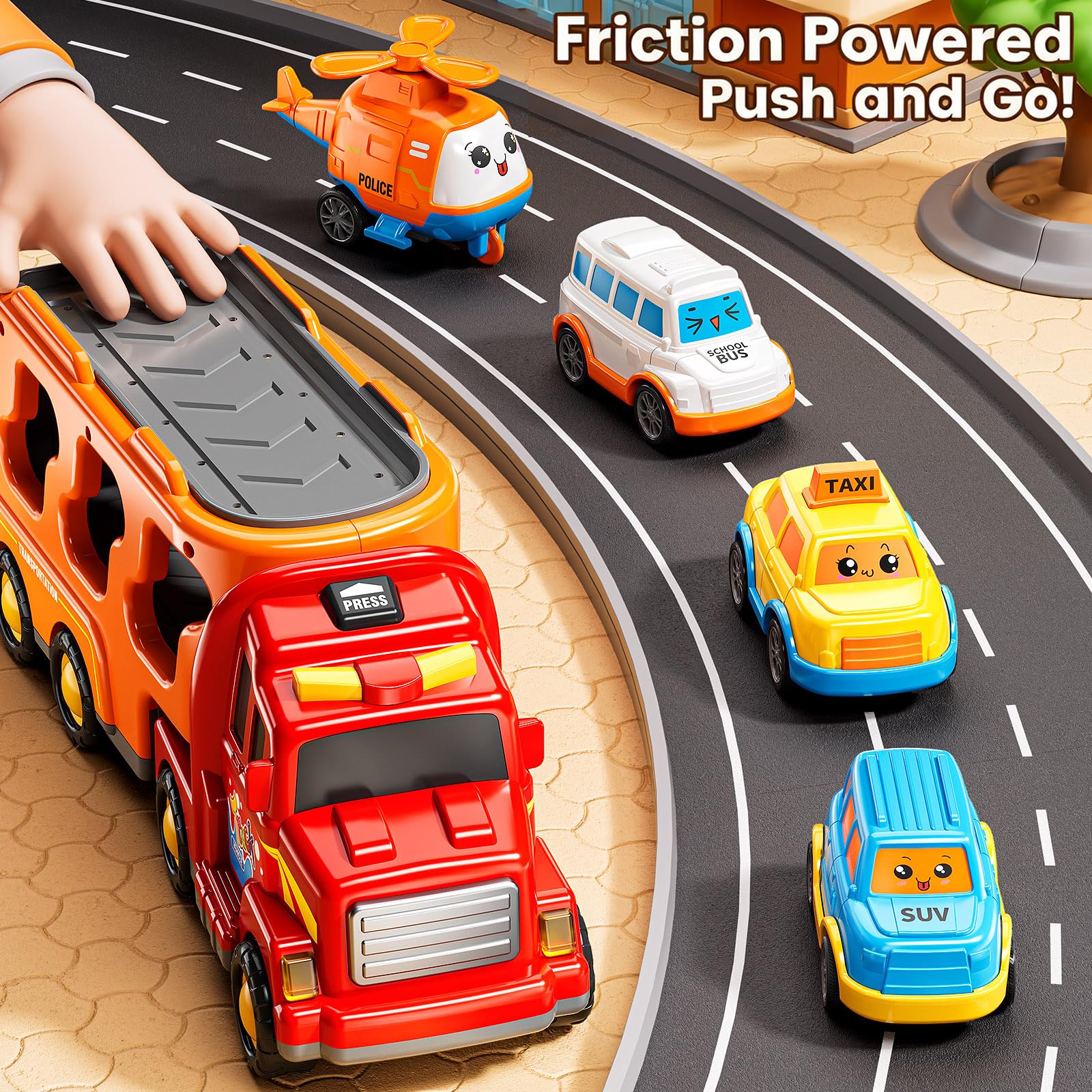 KIZONLY tailgate-opening truck enables easy loading and interactive storytelling