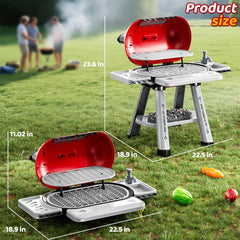 KIZONLY Two-tier grill space expands cooking scenarios for toddlers