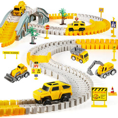 Kizplays Construction Tracks Assembly promotes easy, imaginative building play.