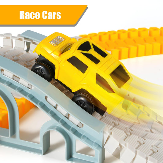 Kizplays Racing Cars Duo on customizable layouts encourages hands-on fun.